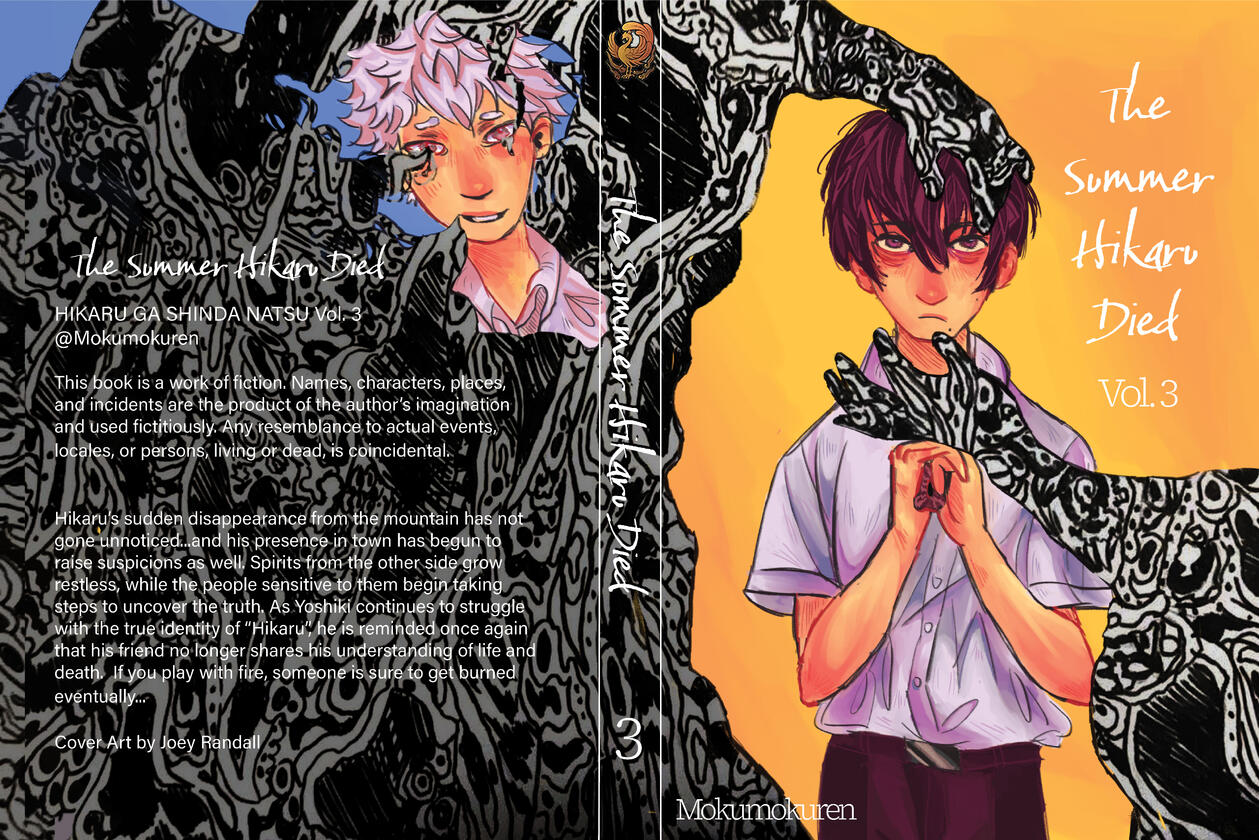 Book cover and spine for a mockup